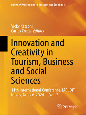 cover image of Innovation and Creativity in Tourism, Business and Social Sciences